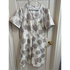 Pink Tartan Floral Dress size 10